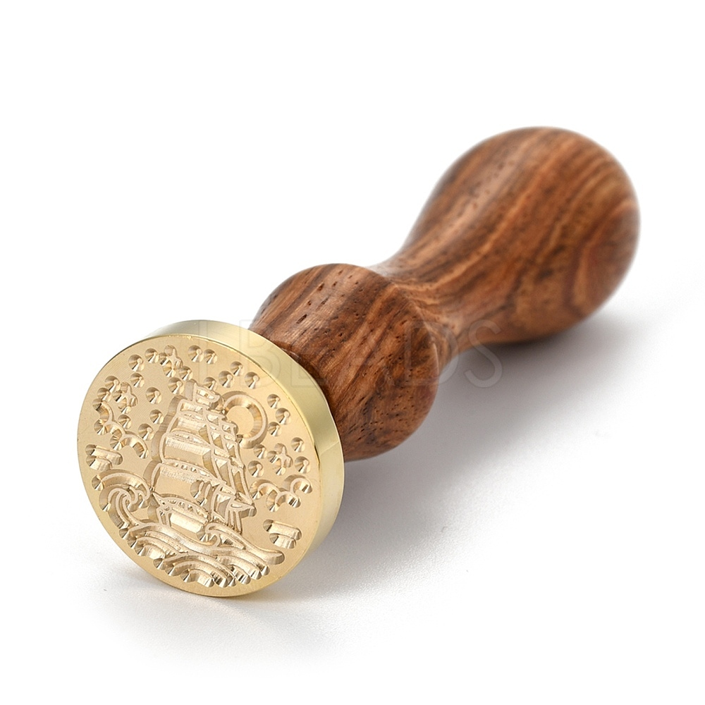 Brass Retro Wax Sealing Stamp - Lbeads.com