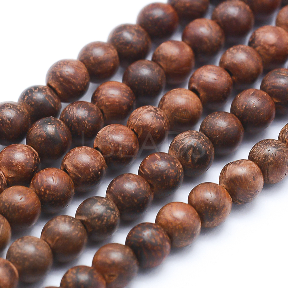 Natural Rosewood Beads Strands - Lbeads.com