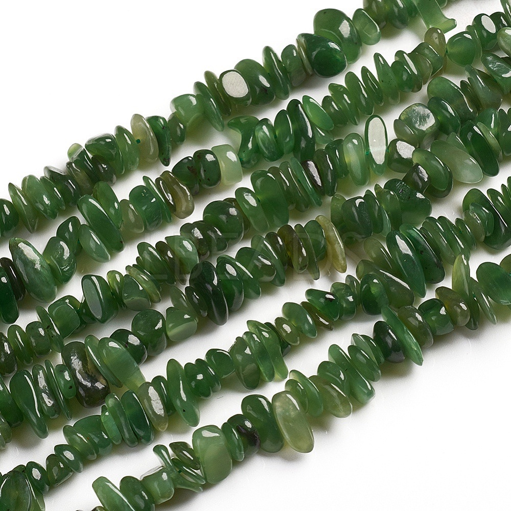 Natural Green Jasper Beads Strands - Lbeads.com