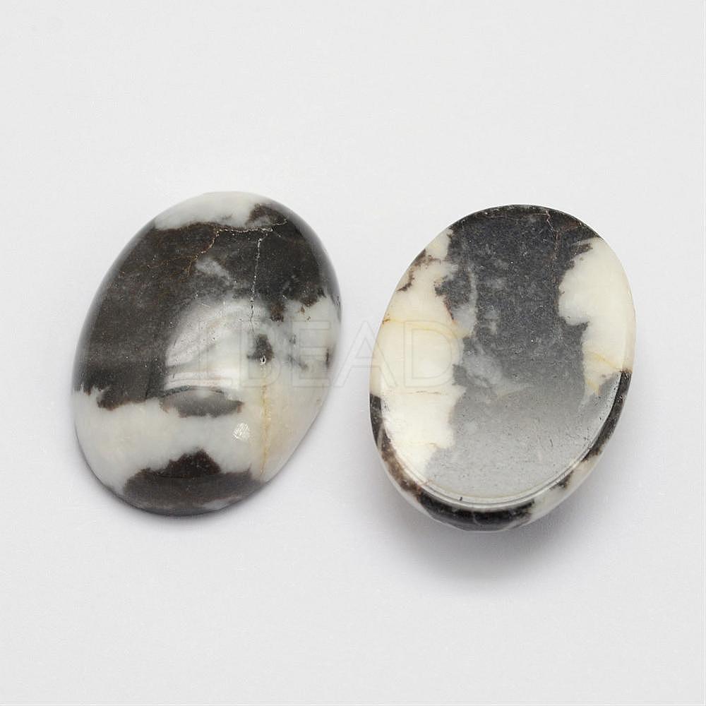 Natural Zebra Jasper Cabochons - Lbeads.com