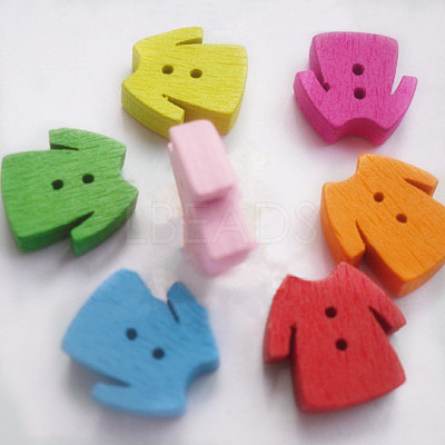 Cartoon Buttons with 2-Hole for Clothes NNA0Z3C-1