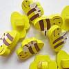 Painted Buttons in Bee Shape NNA0YV3-1