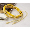 Cord Bracelets BJEW-H312-M-2