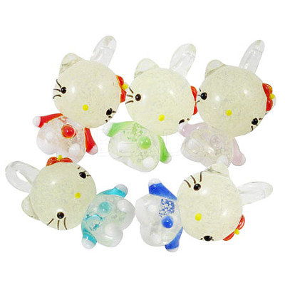 Handmade Lampwork Pendants DA002J-1