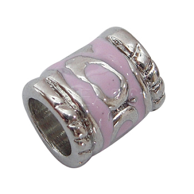 Enamel Alloy European Beads EA8640-9-1