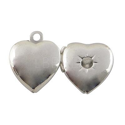 Brass Locket Pendants EC1173-S-1