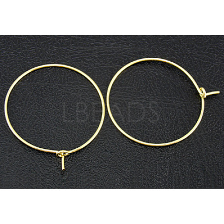 Brass Wine Glass Charm Rings EC067-1NFG-1