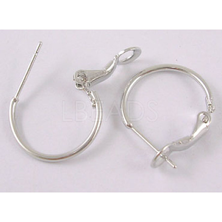 Brass Hoop Earrings EC258-NF-1
