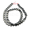 Magnetic Synthetic Hematite Beads Strands G-H1087-1-2