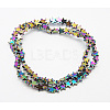 Non-Magnetic Synthetic Hematite Beads G-Q519-1-2
