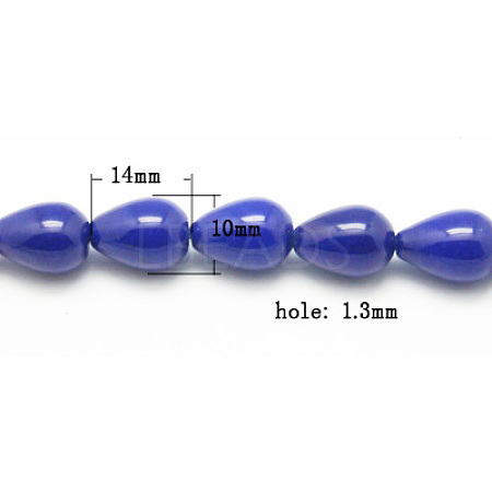 Natural Jade Beads Strands G-G014-6-1