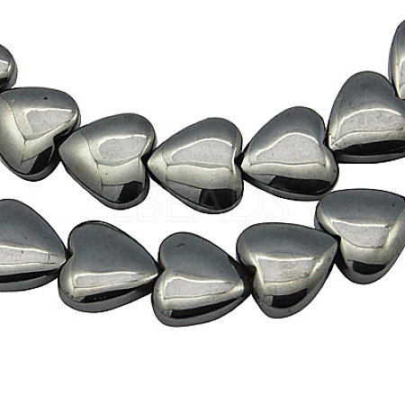 Magnetic Synthetic Hematite Beads Strands G-H1087-1-1
