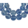 Blue Watermelon Stone Glass Beads Strands GSR670-1