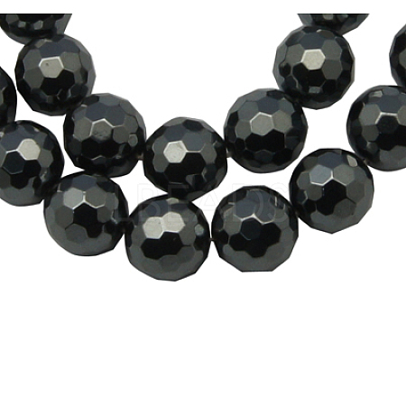 Non-Magnetic Synthetic Hematite Beads Strands HEMA-10D-3-1