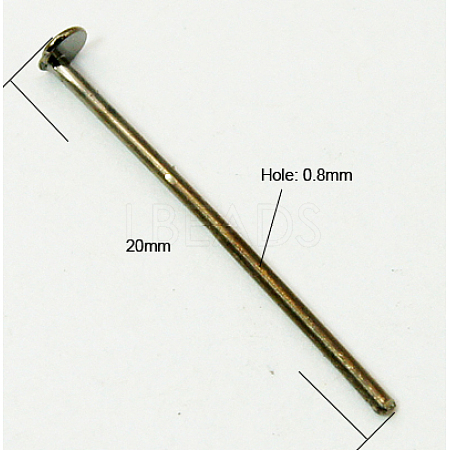Iron Flat Head Pins HPB2.0CM-NF-1