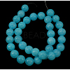 Natural Yellow Jade Beads Strands JBR8mm-5-2