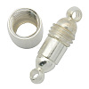 Brass Magnetic Clasps with Loops KK-H049-2
