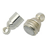 Brass Magnetic Clasps with Loops KK-H049-3