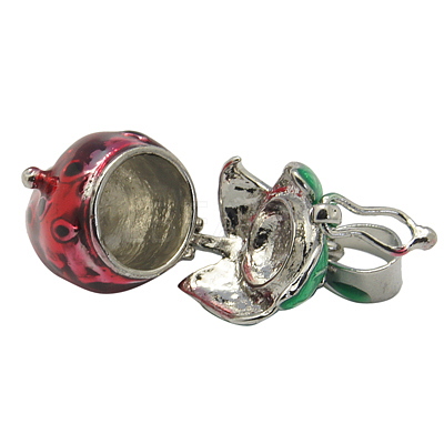 Brass Prayer Box Pendants KK-26X15-1-1