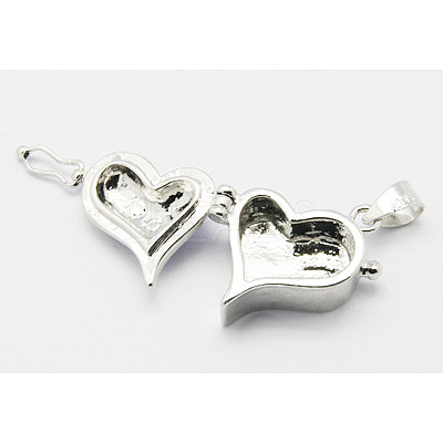 Brass Prayer Box Pendants KK-Q200-3-1