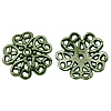 Tibetan Style Alloy Bead Caps MLF1863Y-NF-1