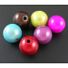 Spray Painted Acrylic Beads PB9575-1