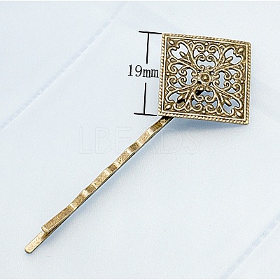 Iron Hair Bobby Pin Findings PHAR-B002-AB-1