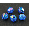 Eco-Friendly Transparent Acrylic Beads PL642-32-1