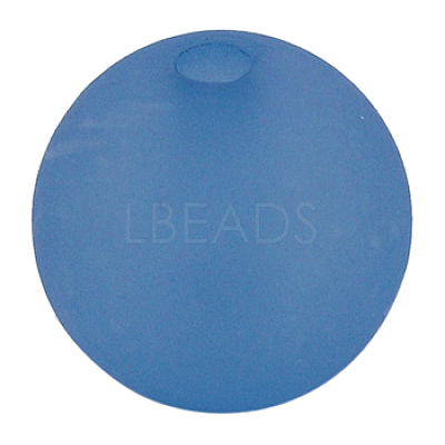 Round Transparent Acrylic Beads PL582-2-1