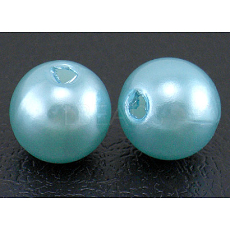 Imitation Pearl Acrylic Beads PL609-8-1