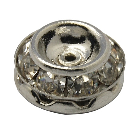 Brass Rhinestone Beads RB-H048-N-1