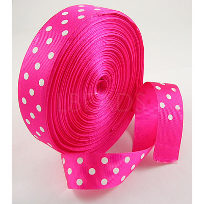 Polka Dot Ribbon Grosgrain Ribbon RC25mm003-28-1