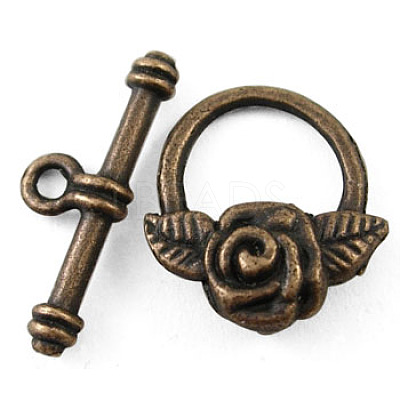 Tibetan Style Toggle Clasps RLF0026Y-1