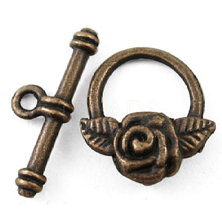 Tibetan Style Toggle Clasps RLF0026Y-1