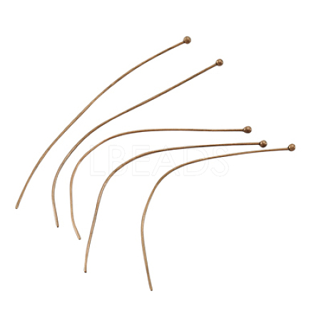 Brass Ball Head Pins RP0.7x70mm-R-1