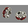 Brass Grade A Rhinestone Spacer Beads RSB160NF-08-1