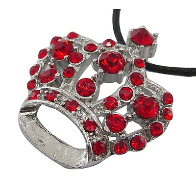 Rhinestone Pendants RSB453-6-1