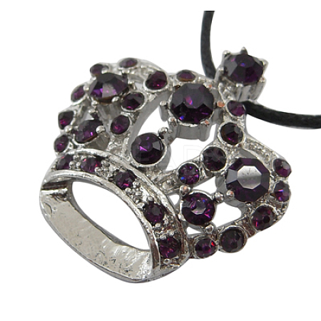 Rhinestone Pendants RSB453-4-1