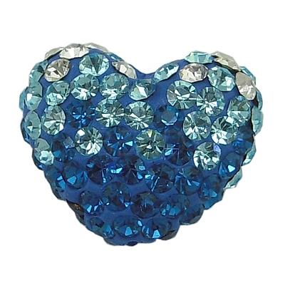 Austrian Crystal Pave Beads SH14X11MM243-1