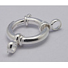 925 Sterling Silver Spring Rings Clasps STER-A007-13B-2