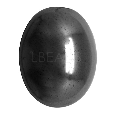 Non-Magnetic Synthetic Hematite Cabochons Z28WE025-1