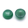 Natural Green Onyx Agate Cabochons X-G-P393-R43-10mm-2