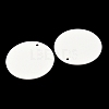 Porcelain Blank Big Pendants PORC-PW0001-100-4