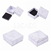 Square Kraft Cardboard Jewelry Boxes AJEW-CJ0001-19-5