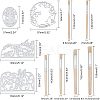 Carbon Steel Cutting Dies Stencils DIY-PH0003-12-2