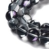 Synthetic Moonstone Beads Strands G-P528-J03-16-3