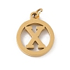 304 Stainless Steel Charms
with Jump Ring LS-STAS-R001-02G-X-1