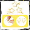 6Pcs Brass Lobster Claw Clasps KK-SC0007-16-3