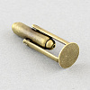 Brass Cuff Settings KK-S133-10mm-KP001AB-2