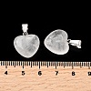 Natural Quartz Crystal Pendants G-I311-A12-4